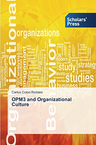 Opm3 And Organizational Culture [Paperback]