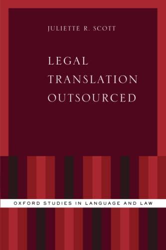 Legal Translation Outsourced [Paperback]