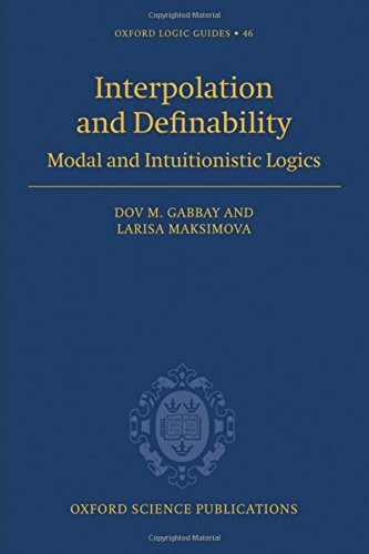 Interpolation and Definability Modal and Intuitionistic Logic [Hardcover]