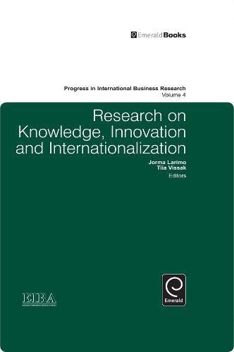 Research on Knowledge, Innovation and Internationalization [Hardcover]