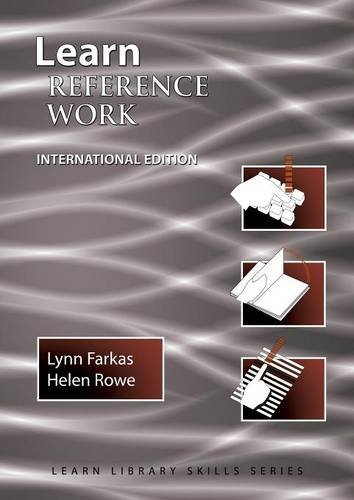 Learn Reference Work International Edition (learn Library Skills) [Paperback]