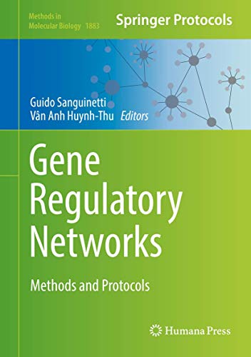 Gene Regulatory Networks Methods and Protocols [Hardcover]