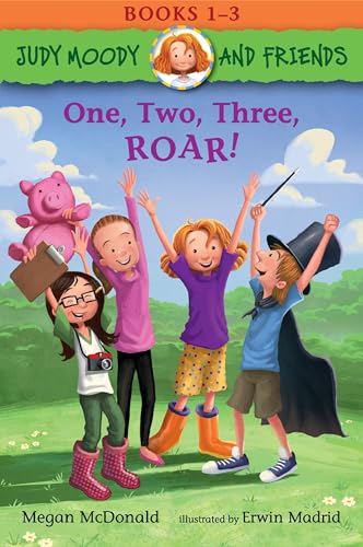 Judy Moody and Friends One, Two, Three, ROAR Books 1-3 [Paperback]