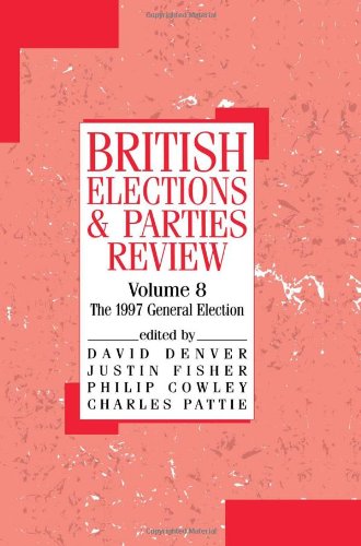 British Elections and Parties Review The General Election of 1997 [Hardcover]