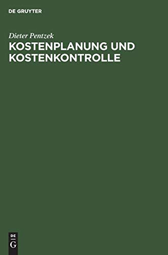 Kostenplanung und Kostenkontrolle [Hardcover]