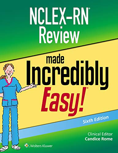 NCLEX-RN Review Made Incredibly Easy [Paperback]