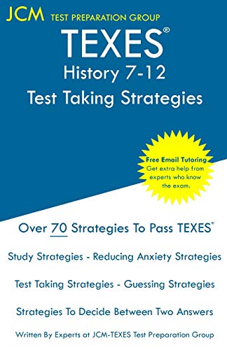 TEXES History 7-12 - Test Taking Strategies [Paperback]