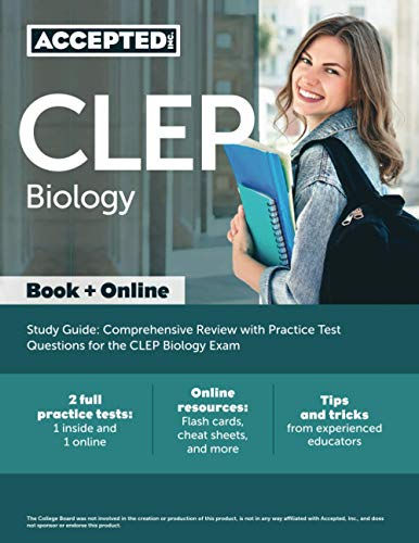 Clep Biology Study Guide [Paperback]
