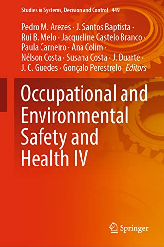 Occupational and Environmental Safety and Health IV [Hardcover]