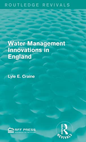 Water Management Innovations in England [Hardcover]