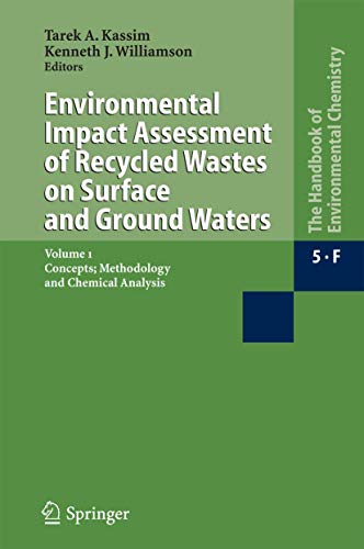 Environmental Impact Assessment of Recycled Wastes on Surface and Ground Waters [Hardcover]