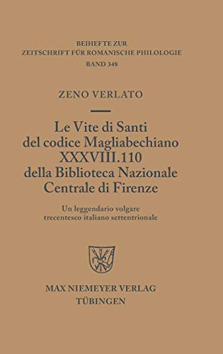 Vite Di Santi Del Codice Magliabechiano - 110 Della Biblioteca Nazionale Central [Hardcover]