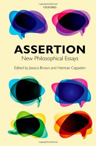 Assertion New Philosophical Essays [Hardcover]
