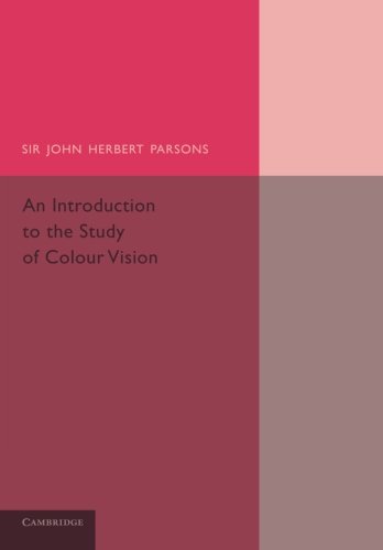 An Introduction to the Study of Colour Vision [Paperback]
