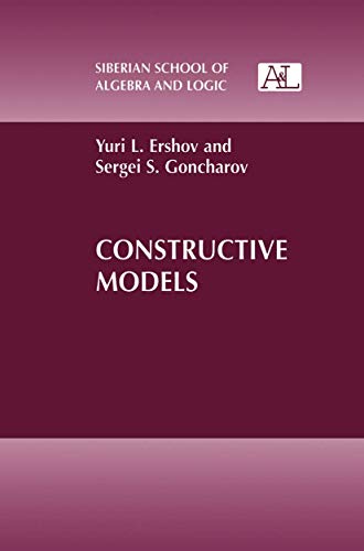 Constructive Models [Hardcover]