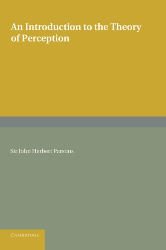 An Introduction to the Theory of Perception [Paperback]
