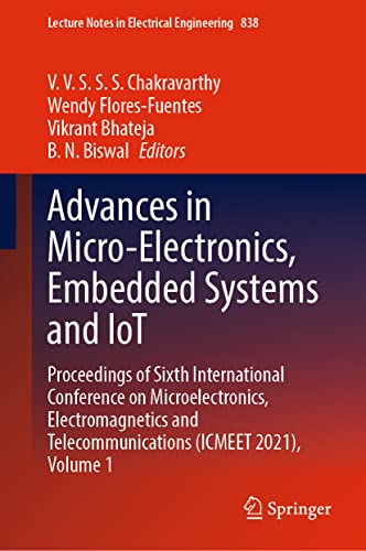 Advances in Micro-Electronics, Embedded Systems and IoT Proceedings of Sixth In [Hardcover]