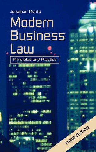 Modern Business Law [Hardcover]