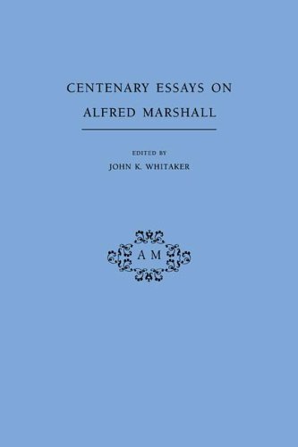 Centenary Essays on Alfred Marshall [Paperback]