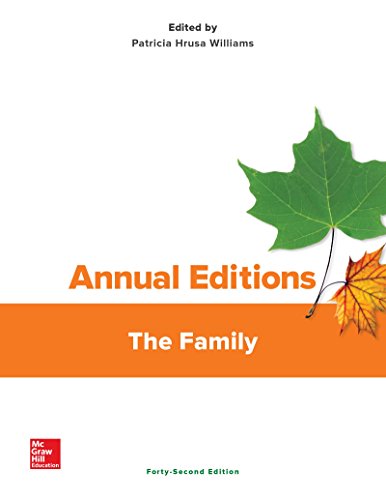 Annual Editions The Family, 42/e [Paperback]