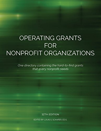 Operating Grants For Nonprofit Organizations [Paperback]