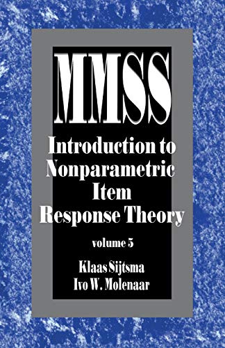 Introduction to Nonparametric Item Response Theory [Paperback]