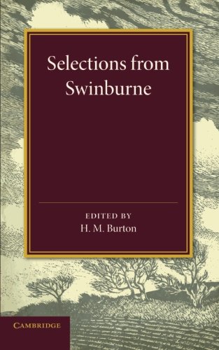 Selections from Swinburne [Paperback]