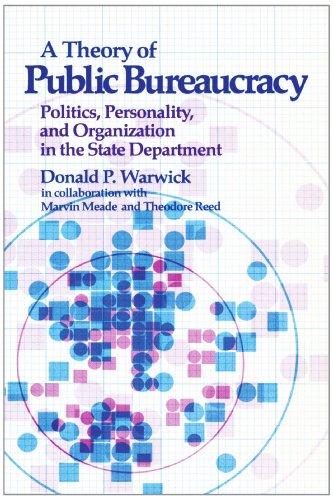 A Theory of Public Bureaucracy Politics, Personality, and Organization in the S [Paperback]