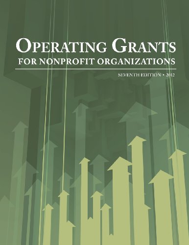 Operating Grants For Nonprofit Organizations 2012 [Paperback]