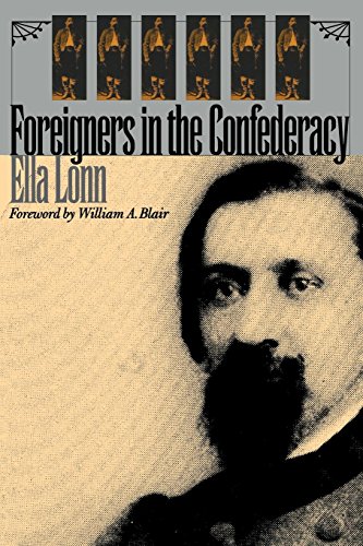 Foreigners In The Confederacy [Paperback]
