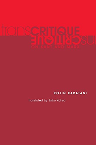 Transcritique On Kant and Marx [Paperback]