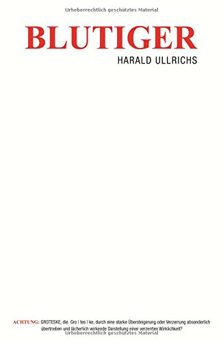 Blutiger (german Edition) [Hardcover]