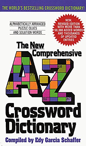 New Comprehensive A-Z Crossword Dictionary [Mass Market Paperbac]