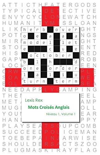 Mots Croiss Anglais  Niveau 1, Volume 1 [Paperback]