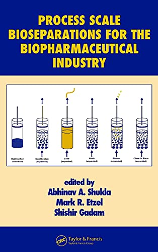Process Scale Bioseparations for the Biopharmaceutical Industry [Hardcover]