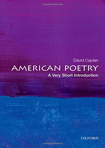 American Poetry: A Very Short Introduction [Paperback]