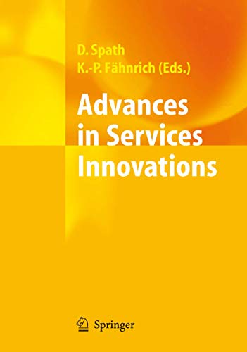 Advances in Services Innovations [Paperback]