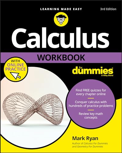Calculus Workbook For Dummies with Online Practice [Paperback]