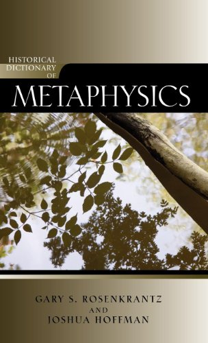 Historical Dictionary of Metaphysics [Hardcover]