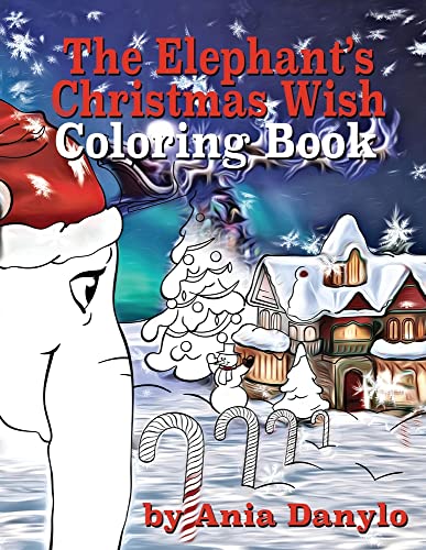 Elephant's Christmas Wish Coloring Book