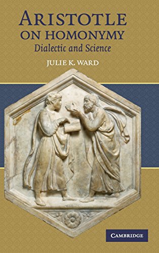 Aristotle on Homonymy Dialectic and Science [Hardcover]