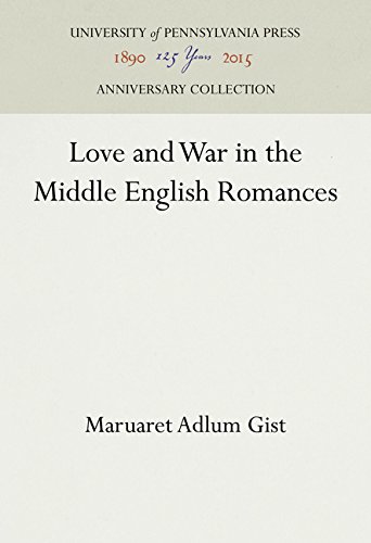 Love and War in the Middle English Romances [Hardcover]