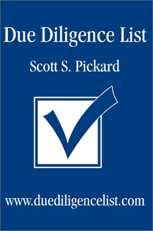 Due Diligence List Www.Duediligencelist.Com [Paperback]