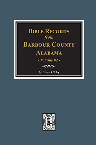 Bible Records, Barbour County, Ala. [Paperback]