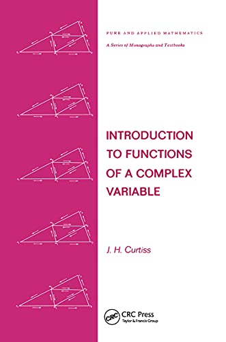 Introduction to Functions of a Complex Variable [Paperback]