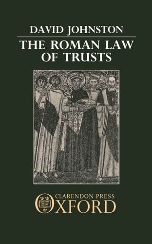 The Roman Law of Trusts [Hardcover]