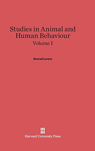 Studies in Animal and Human Behaviour, Volume I [Hardcover]