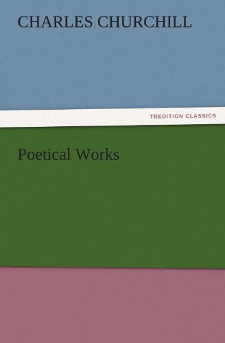 Poetical Works [Paperback]