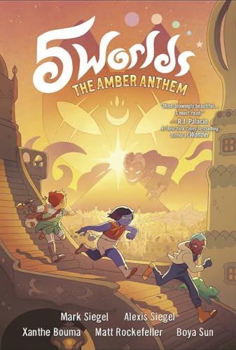 5 Worlds Book 4 The Amber Anthem (A Graphic Novel) [Hardcover]