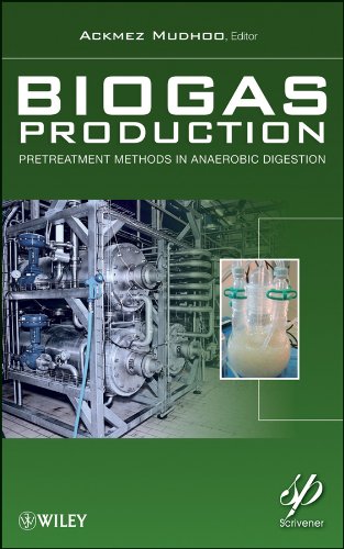 Biogas Production Pretreatment Methods in Anaerobic Digestion [Hardcover]